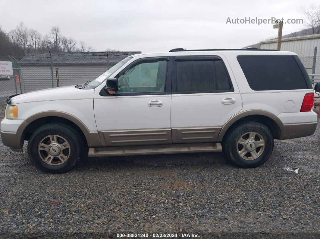 2003 Ford Expedition Eddie Bauer White vin: 1FMFU18L43LC36894