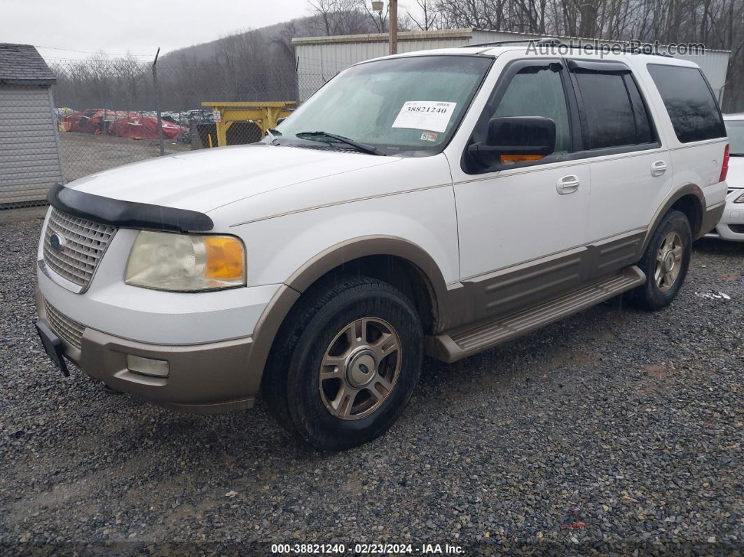 2003 Ford Expedition Eddie Bauer White vin: 1FMFU18L43LC36894