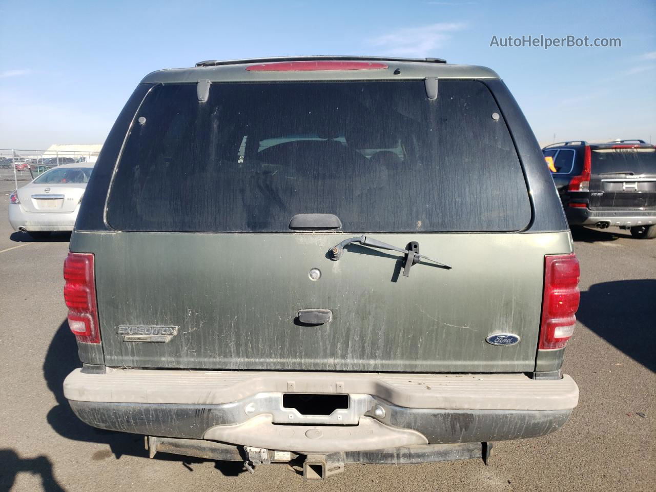 2000 Ford Expedition Eddie Bauer Green vin: 1FMFU18L4YLC18001