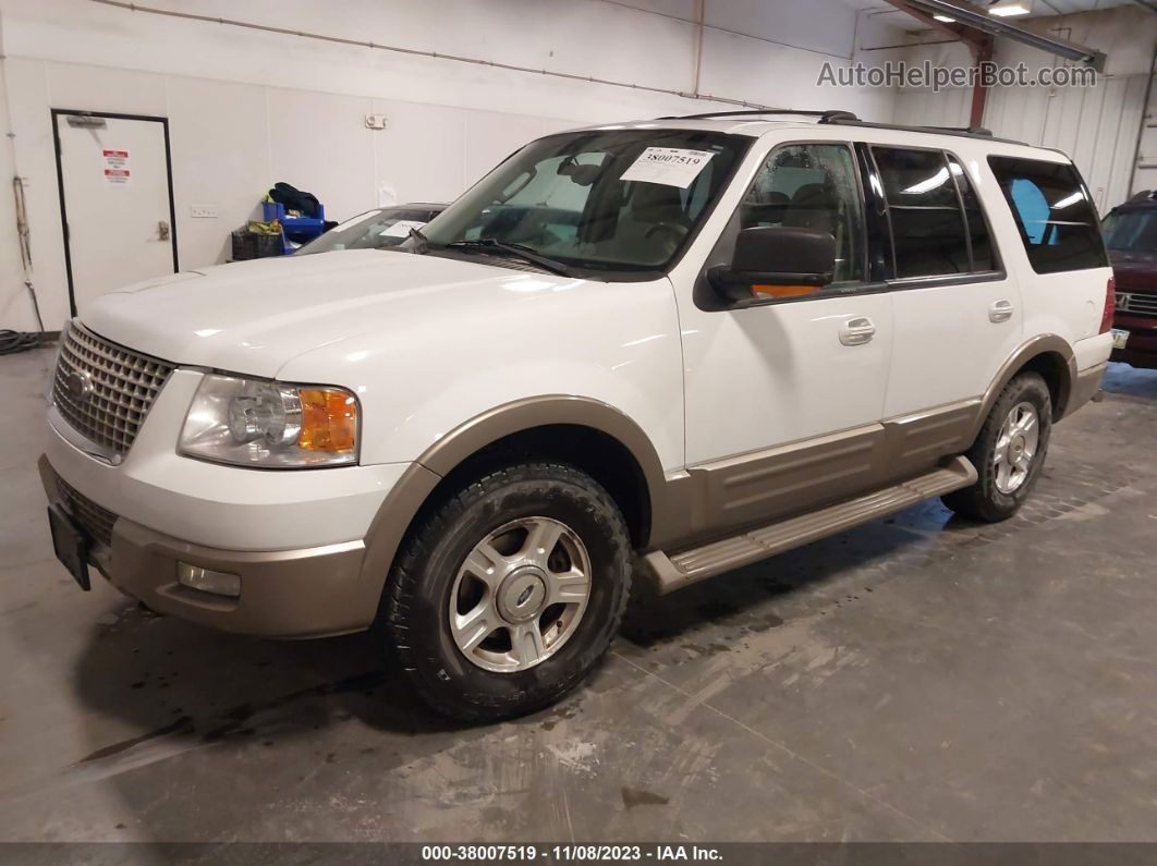 2003 Ford Expedition Eddie Bauer White vin: 1FMFU18L53LB87642