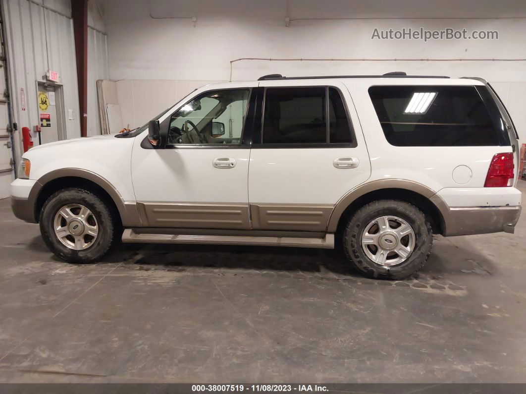 2003 Ford Expedition Eddie Bauer White vin: 1FMFU18L53LB87642