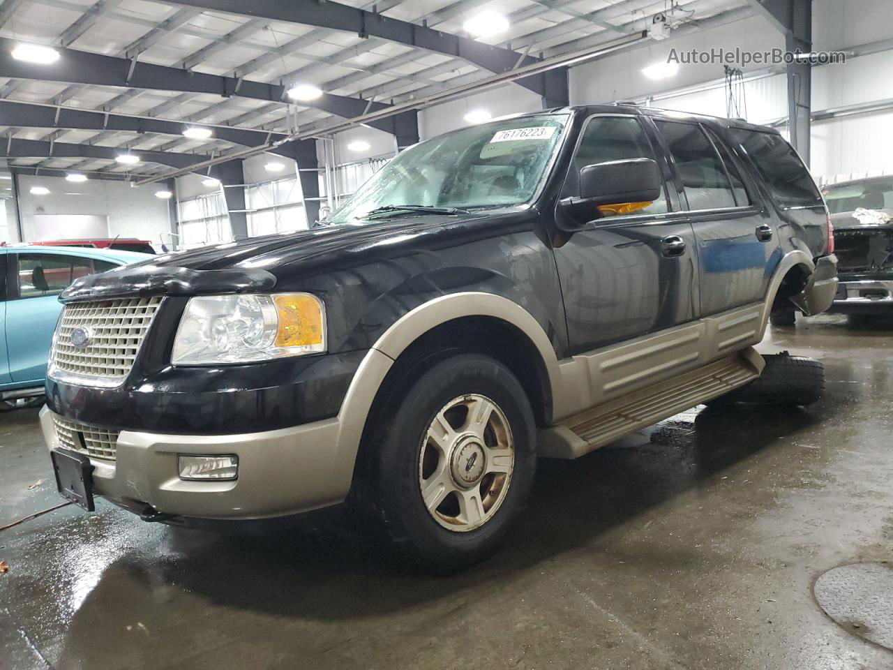 2003 Ford Expedition Eddie Bauer Зеленый vin: 1FMFU18L53LC60461