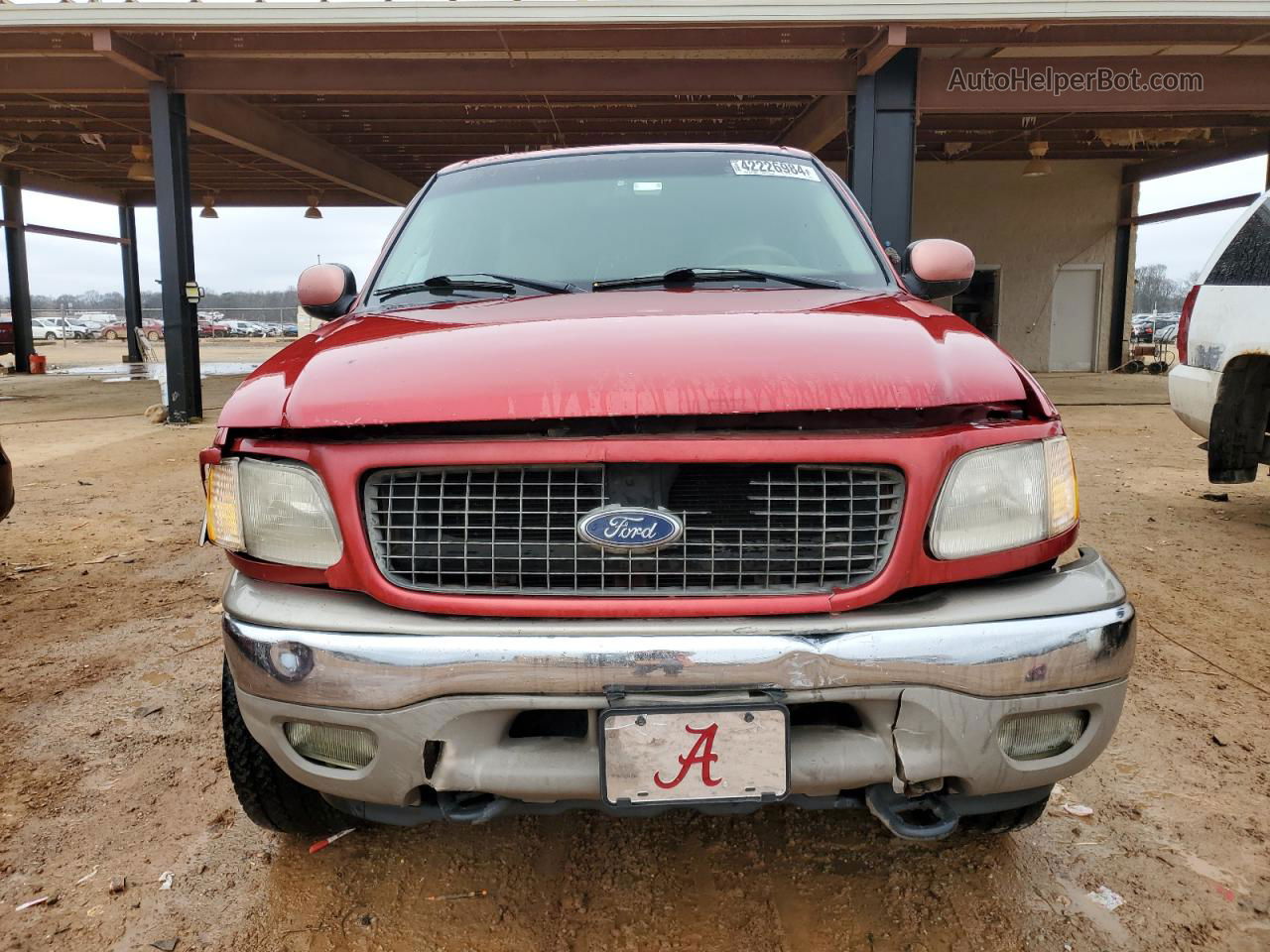 2001 Ford Expedition Eddie Bauer Red vin: 1FMFU18L61LA27914