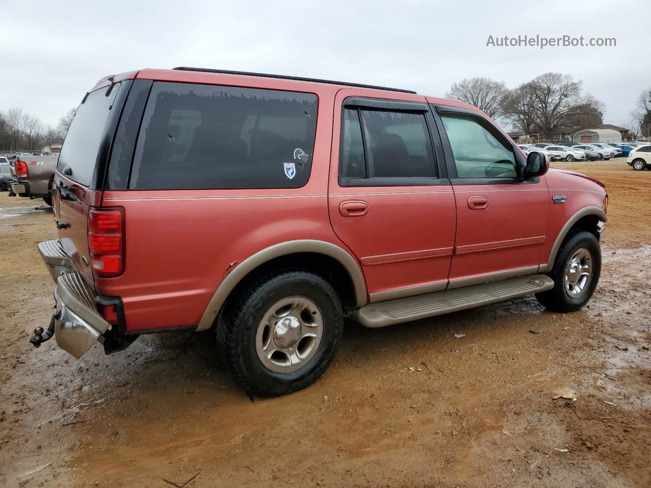 2001 Ford Expedition Eddie Bauer Красный vin: 1FMFU18L61LA27914