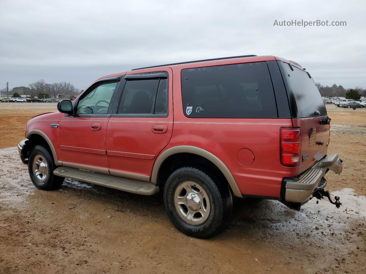 2001 Ford Expedition Eddie Bauer Красный vin: 1FMFU18L61LA27914