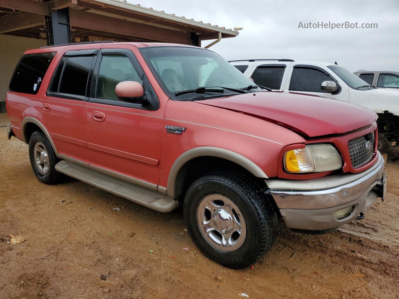 2001 Ford Expedition Eddie Bauer Red vin: 1FMFU18L61LA27914