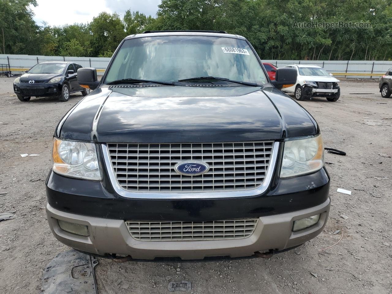 2003 Ford Expedition Eddie Bauer Black vin: 1FMFU18L63LA02658