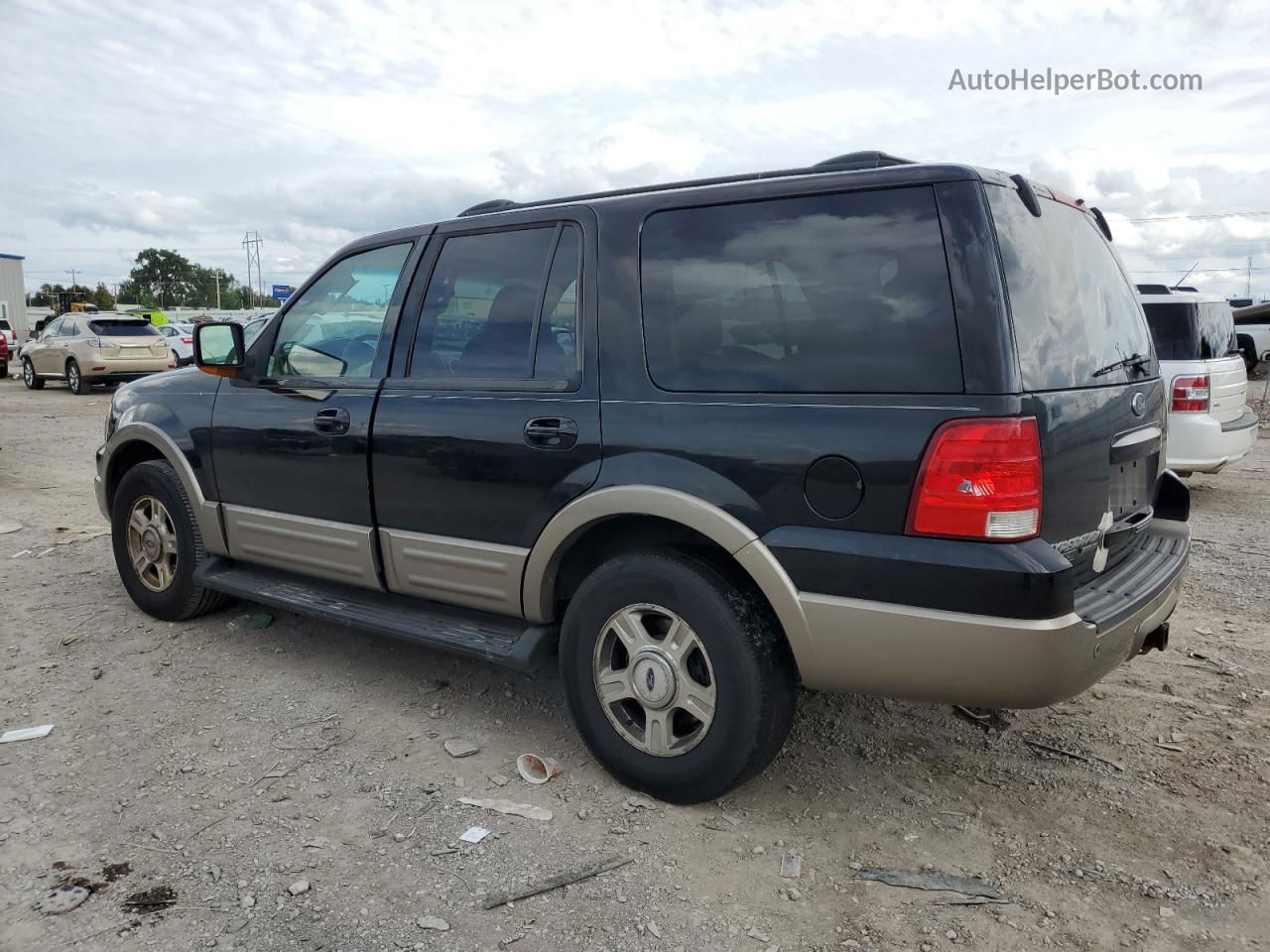 2003 Ford Expedition Eddie Bauer Black vin: 1FMFU18L63LA02658