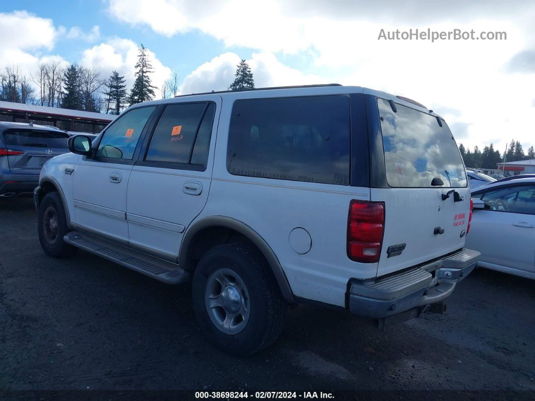 2001 Ford Expedition Eddie Bauer White vin: 1FMFU18L71LB31960