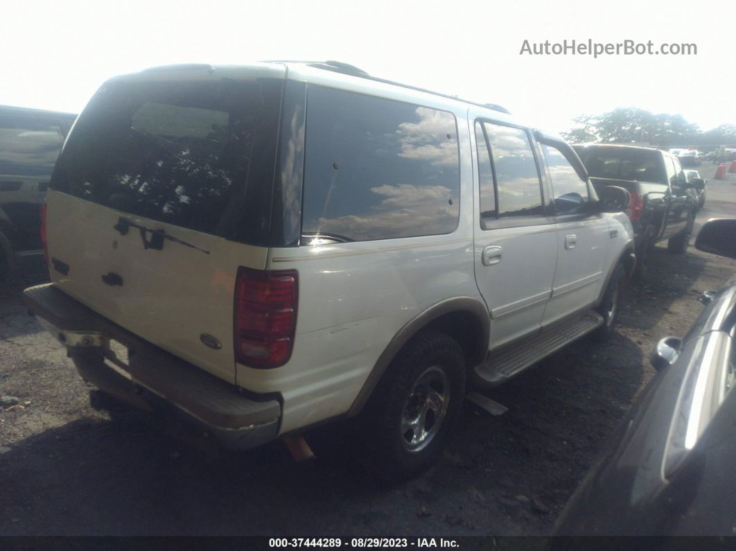 2001 Ford Expedition Eddie Bauer White vin: 1FMFU18L71LB64523