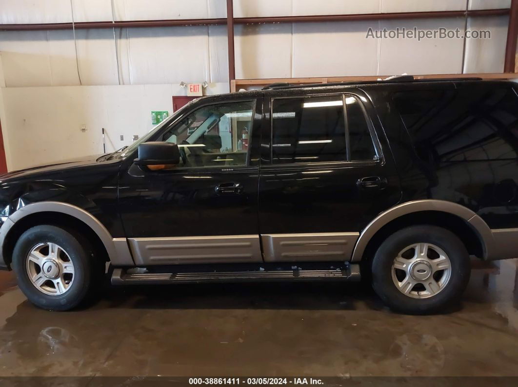 2003 Ford Expedition Eddie Bauer Black vin: 1FMFU18L73LA15063