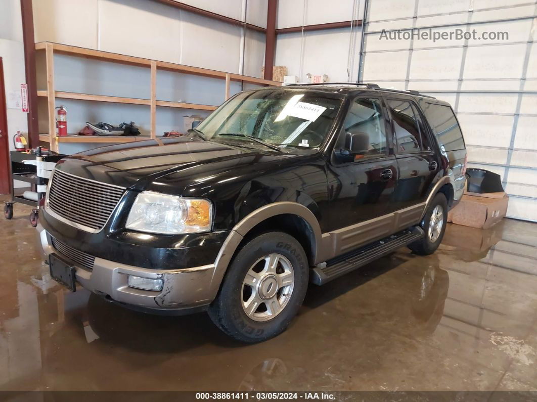 2003 Ford Expedition Eddie Bauer Black vin: 1FMFU18L73LA15063