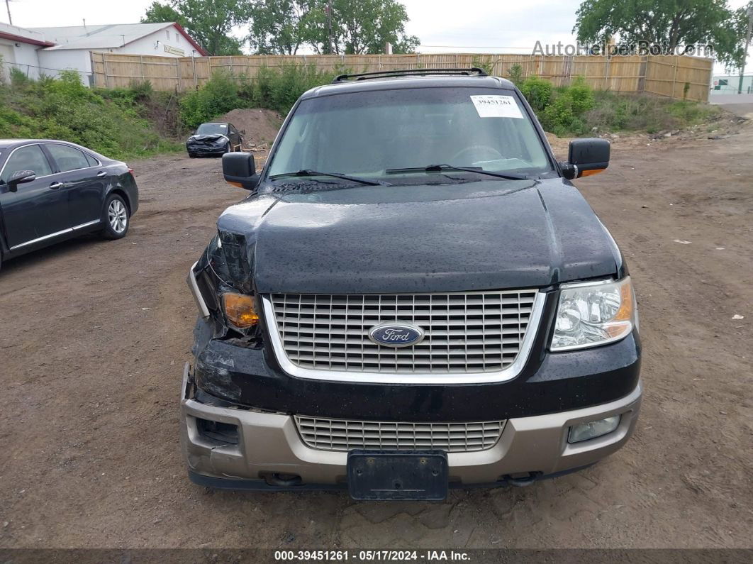 2003 Ford Expedition Eddie Bauer Black vin: 1FMFU18L73LB12506