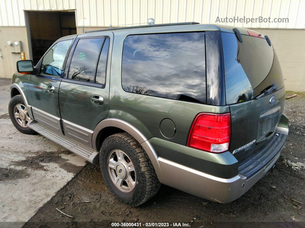 2003 Ford Expedition Eddie Bauer Green vin: 1FMFU18L73LC49297