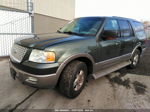 2003 Ford Expedition Eddie Bauer Green vin: 1FMFU18L73LC49297