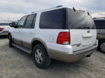 2003 Ford Expedition Eddie Bauer White vin: 1FMFU18L83LA81539