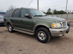 2000 Ford Expedition Eddie Bauer Green vin: 1FMFU18L8YLB06186