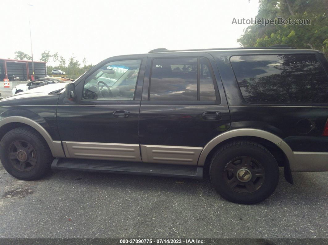 2003 Ford Expedition Eddie Bauer Black vin: 1FMFU18L93LA43589