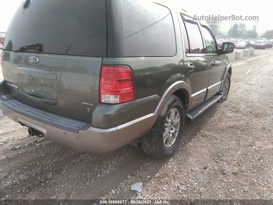 2003 Ford Expedition Eddie Bauer Green vin: 1FMFU18L93LB36001