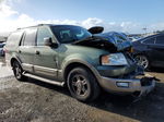 2003 Ford Expedition Eddie Bauer Green vin: 1FMFU18L93LC57904