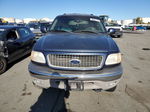 2001 Ford Expedition Eddie Bauer Blue vin: 1FMFU18LX1LB36859