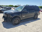 2008 Ford Expedition Limited Черный vin: 1FMFU19508LA16661