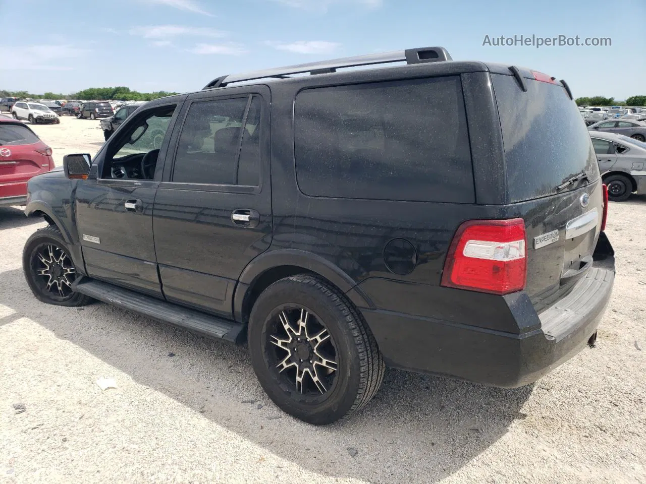 2008 Ford Expedition Limited Black vin: 1FMFU19508LA16661