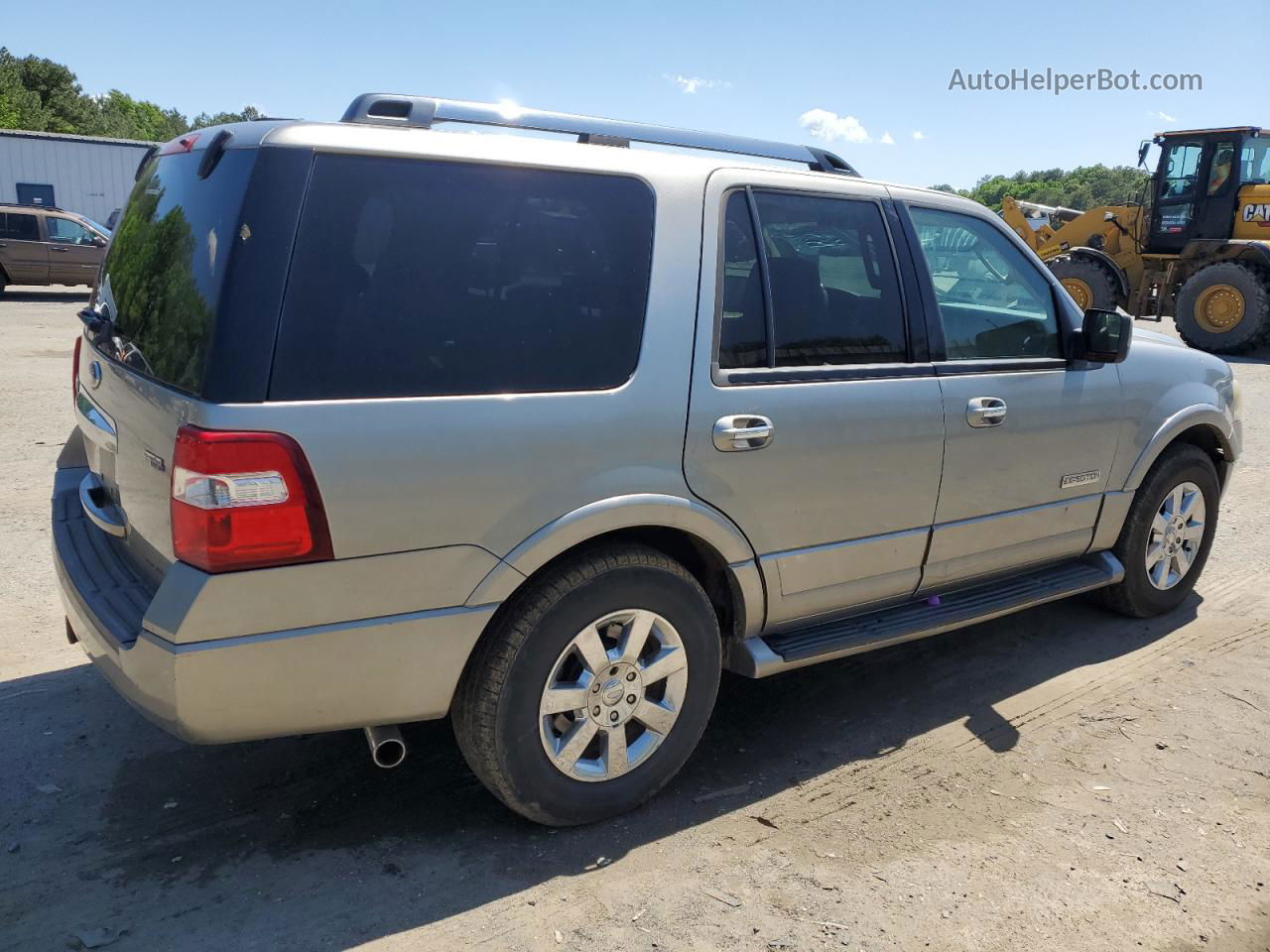 2008 Ford Expedition Limited Silver vin: 1FMFU19518LA41360