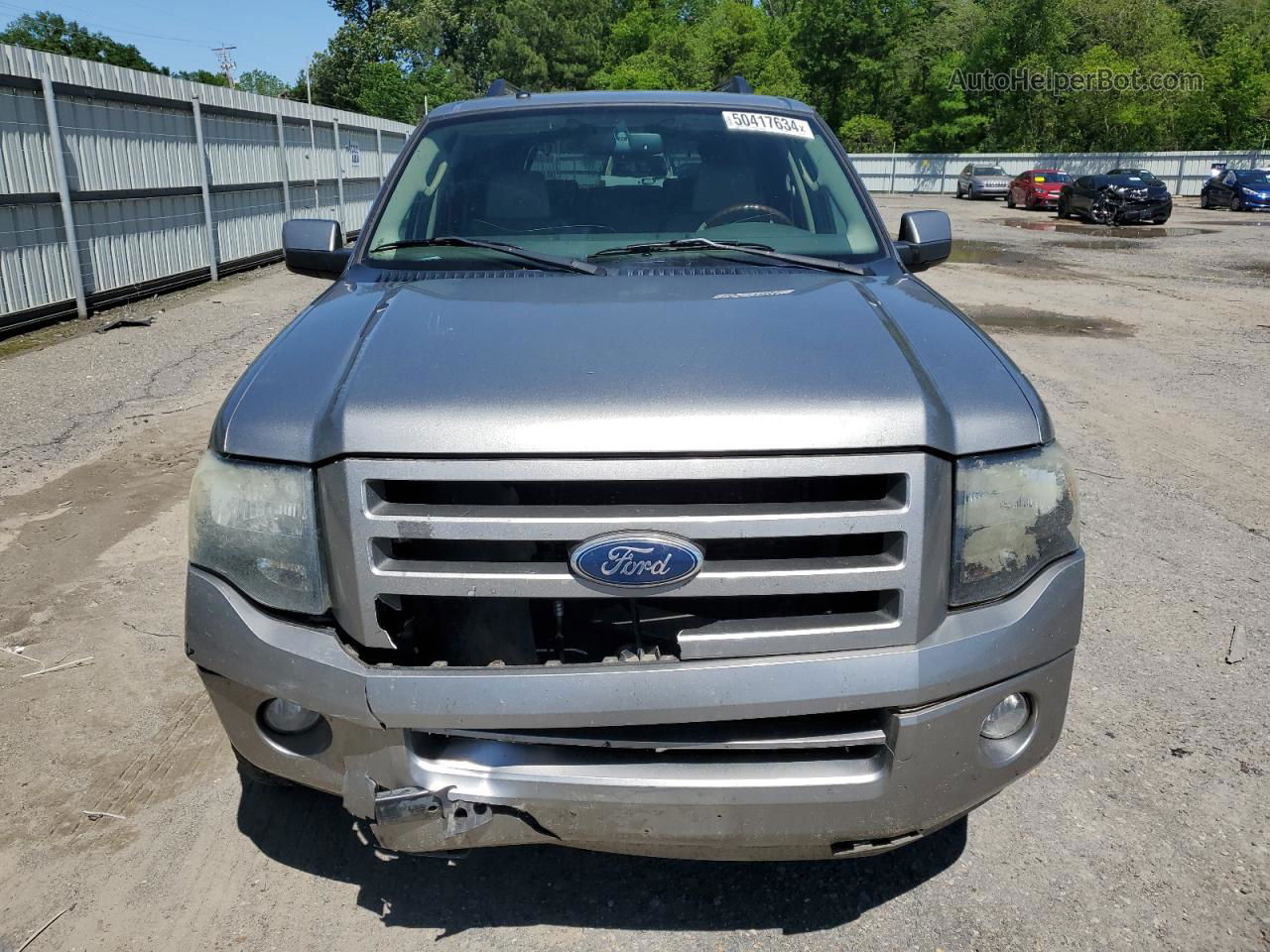 2008 Ford Expedition Limited Silver vin: 1FMFU19518LA41360