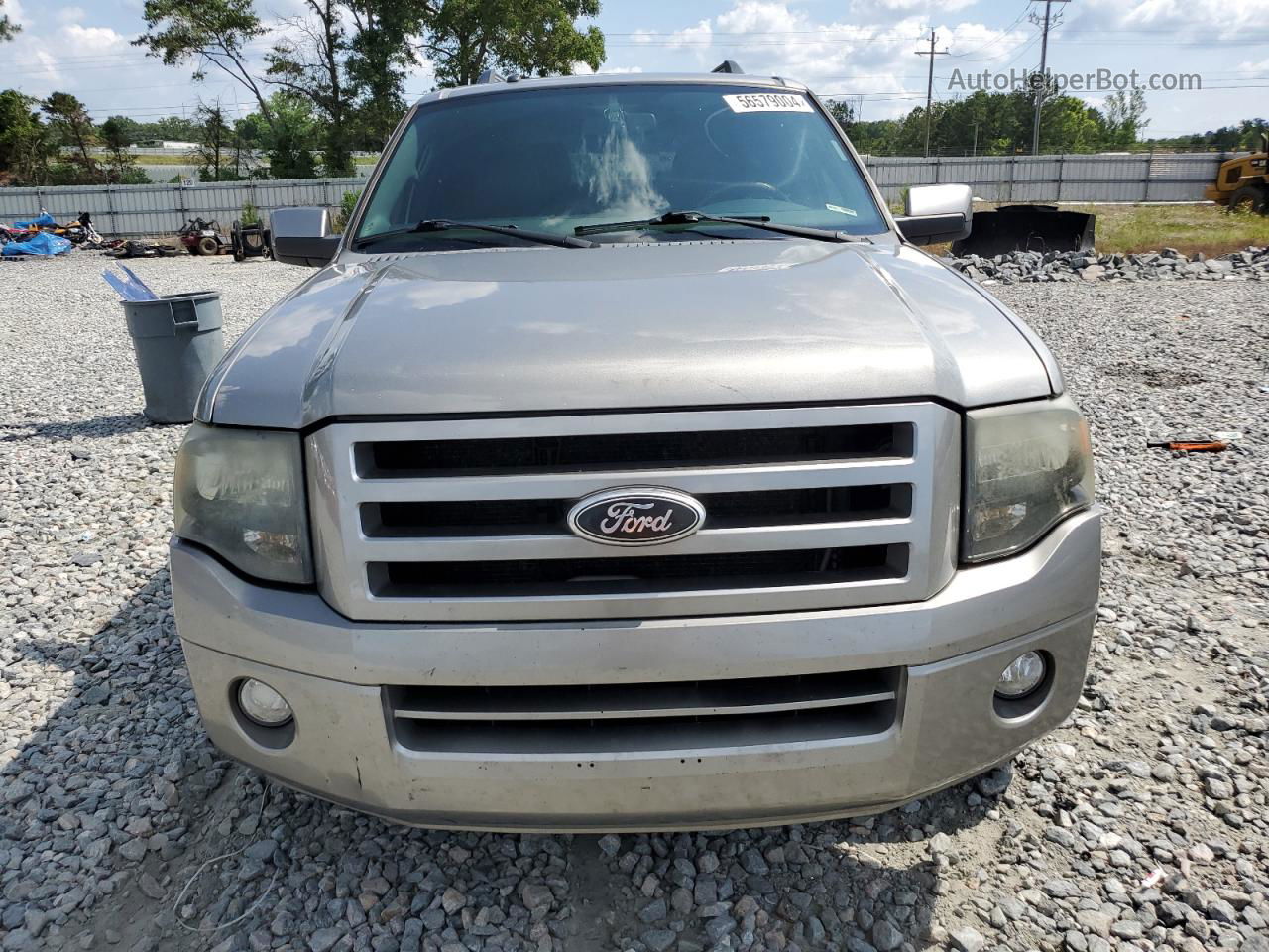 2008 Ford Expedition Limited Silver vin: 1FMFU19518LA87691