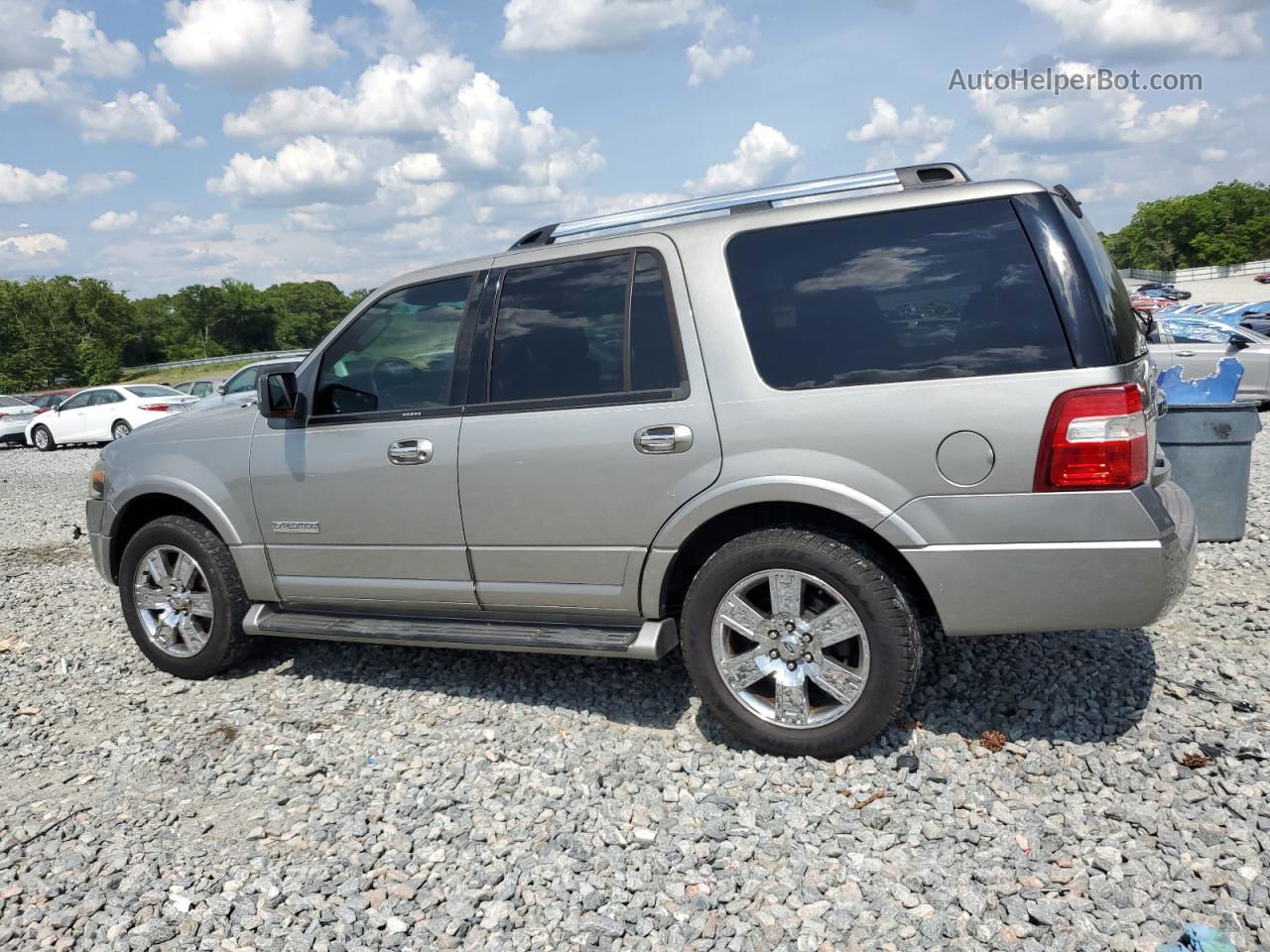 2008 Ford Expedition Limited Silver vin: 1FMFU19518LA87691