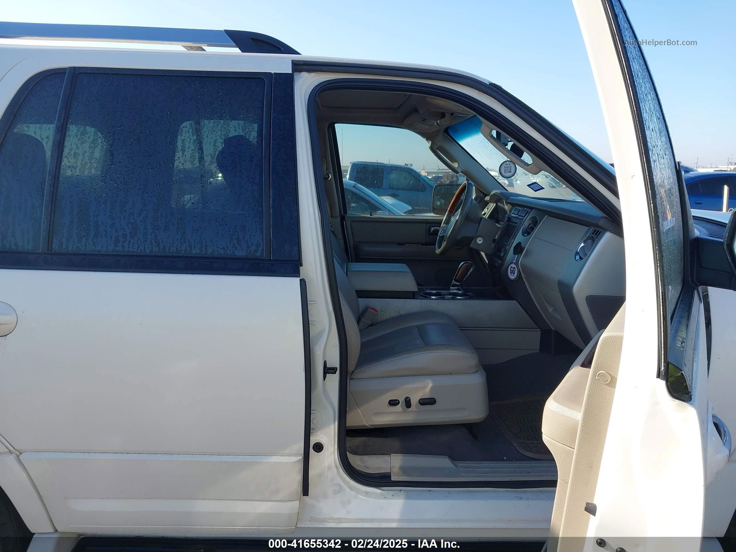 2007 Ford Expedition Limited Белый vin: 1FMFU19527LA56416