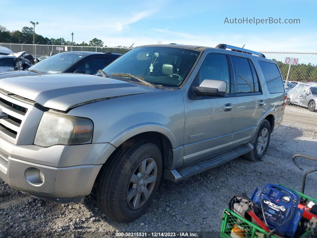 2008 Ford Expedition Limited Silver vin: 1FMFU19528LA00719