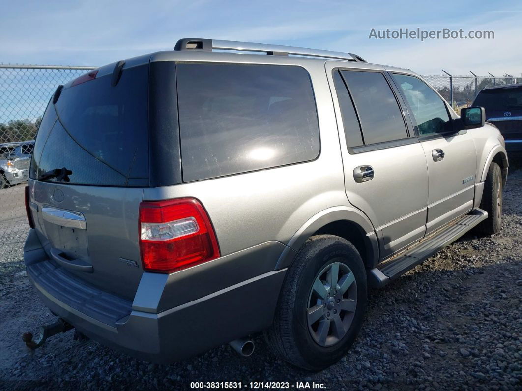 2008 Ford Expedition Limited Silver vin: 1FMFU19528LA00719