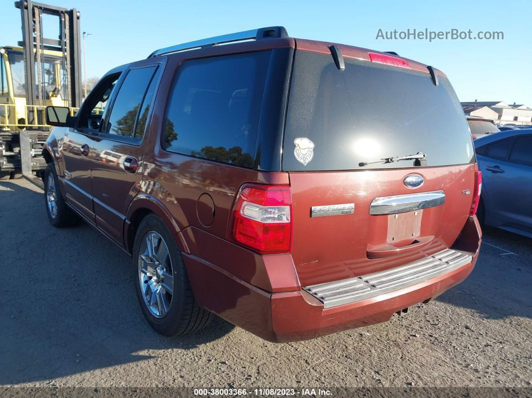 2008 Ford Expedition Limited Brown vin: 1FMFU19528LA04723