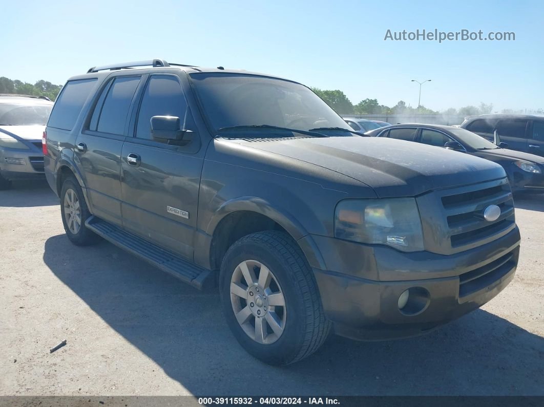 2008 Ford Expedition Limited Gray vin: 1FMFU19528LA25488