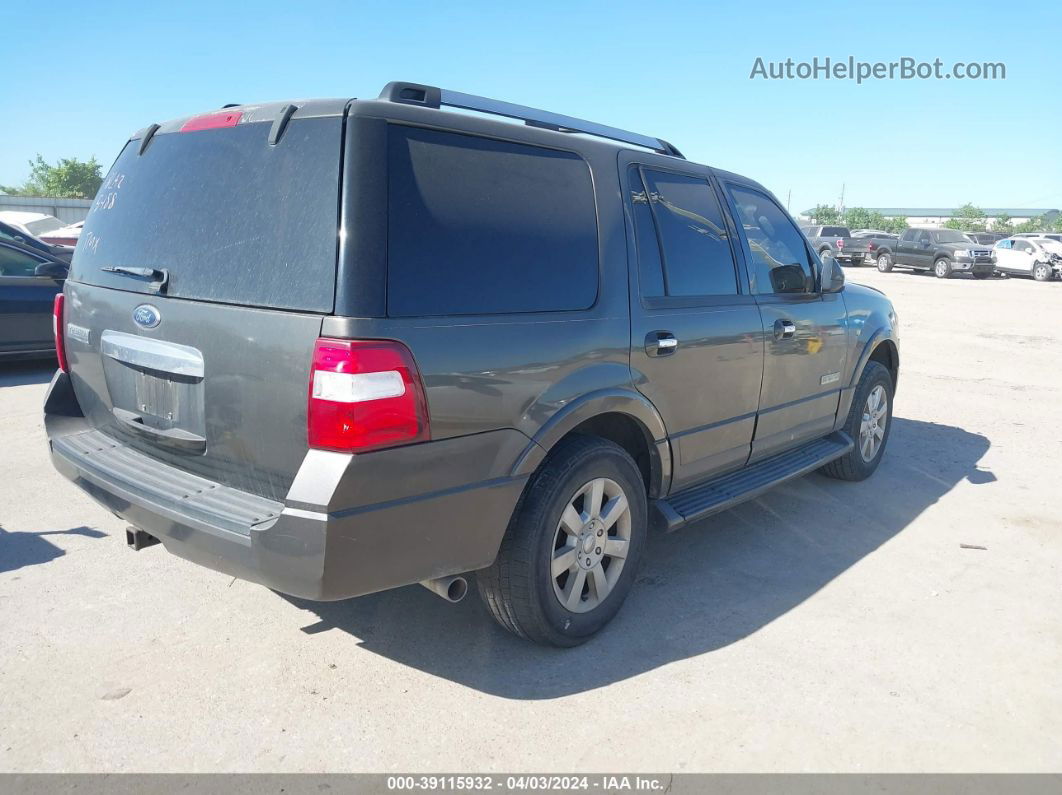 2008 Ford Expedition Limited Gray vin: 1FMFU19528LA25488