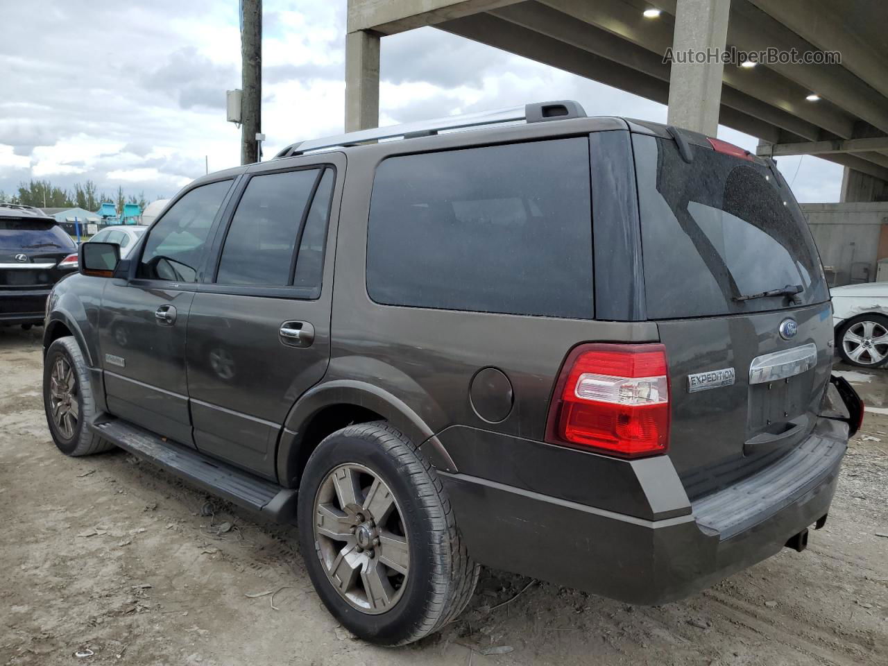 2008 Ford Expedition Limited Brown vin: 1FMFU19528LA59317