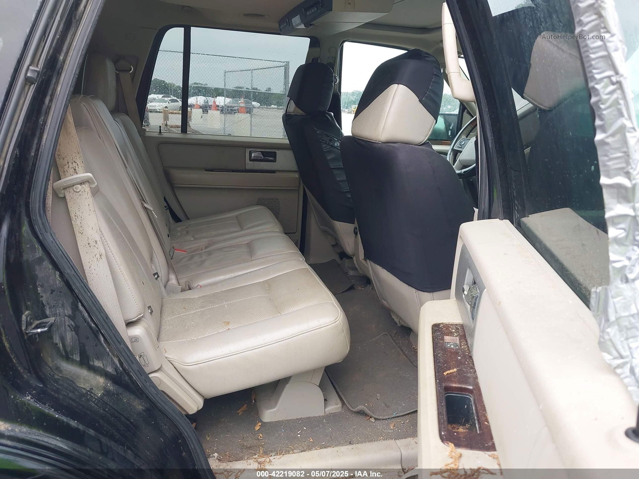 2007 Ford Expedition Limited Black vin: 1FMFU19537LA89358