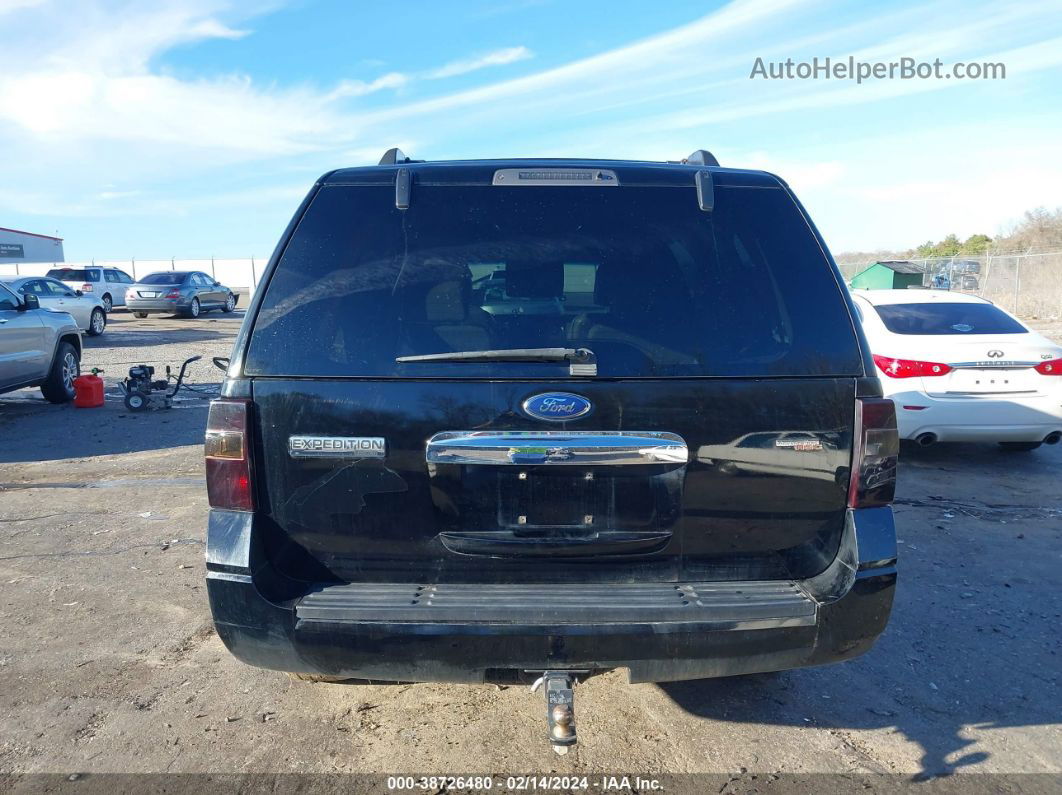 2008 Ford Expedition Limited Black vin: 1FMFU19548LA06294