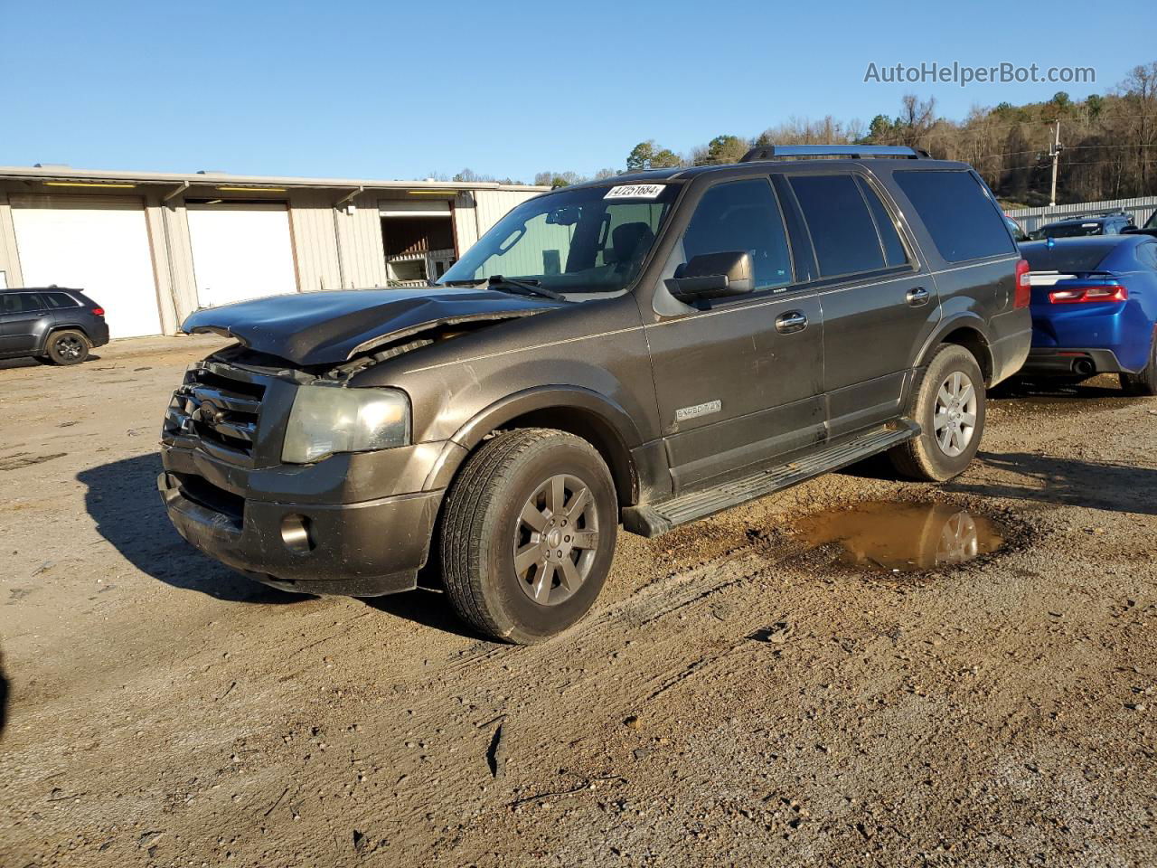 2008 Ford Expedition Limited Угольный vin: 1FMFU19548LA51610