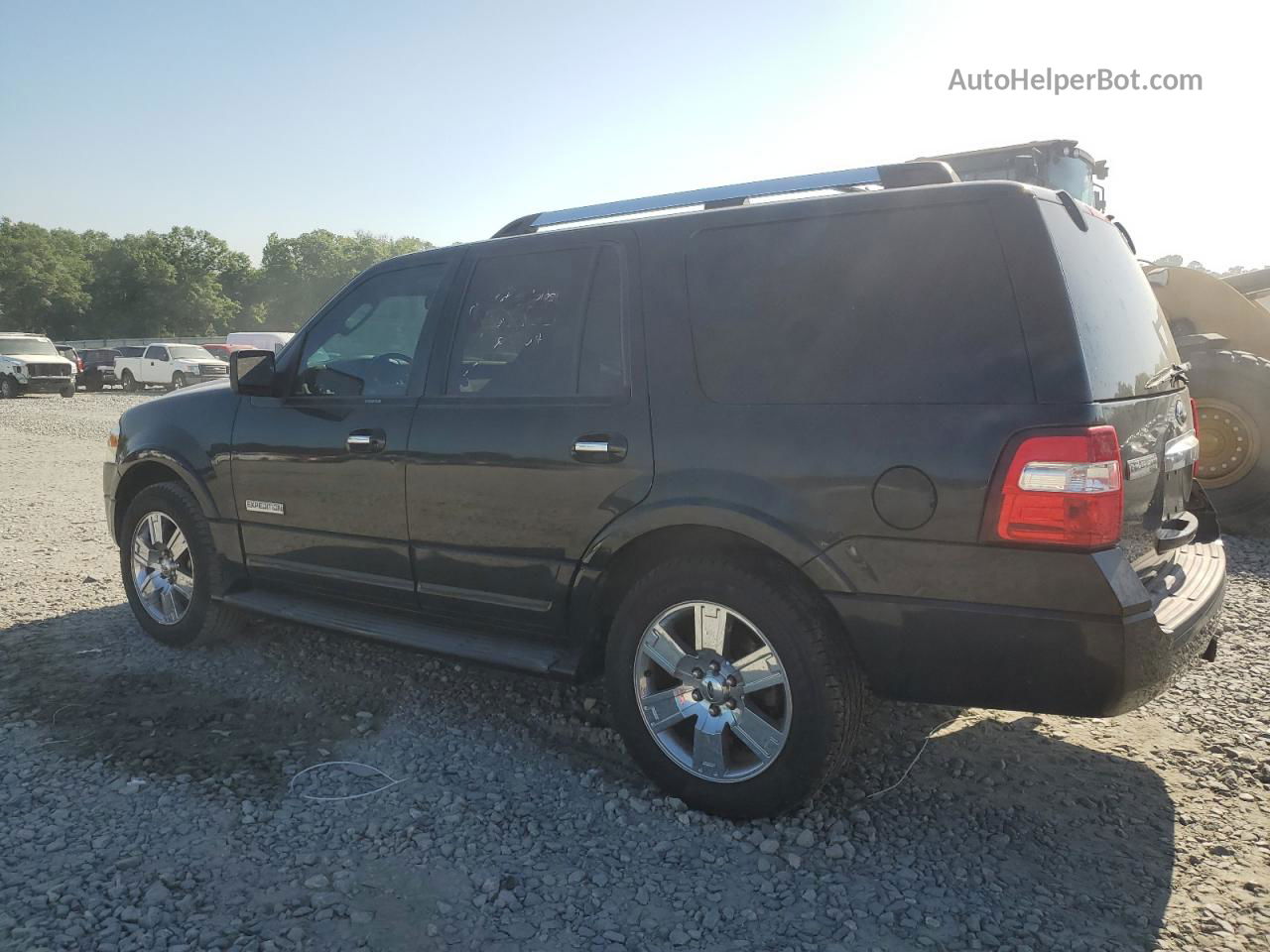 2008 Ford Expedition Limited Black vin: 1FMFU19568LA01078