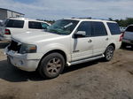 2008 Ford Expedition Limited White vin: 1FMFU19568LA14493