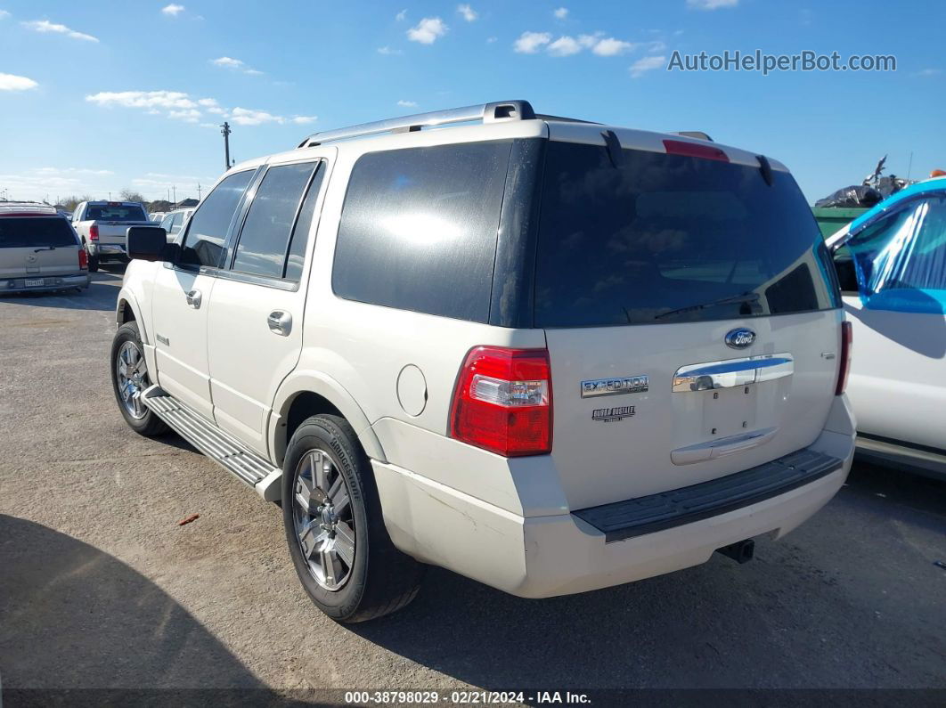 2007 Ford Expedition Limited White vin: 1FMFU19577LA36811