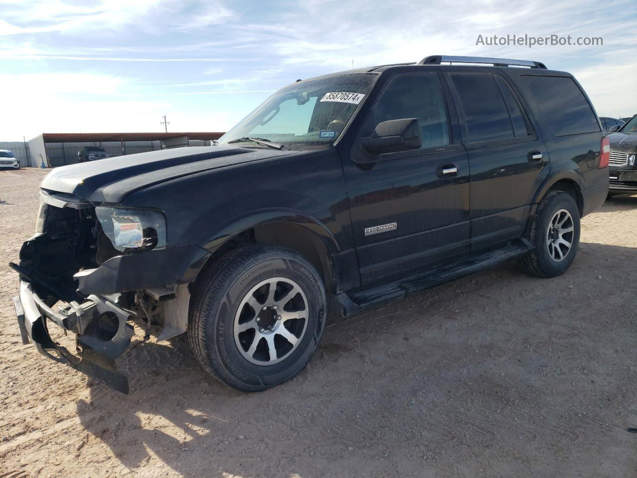 2007 Ford Expedition Limited Черный vin: 1FMFU19577LA49767