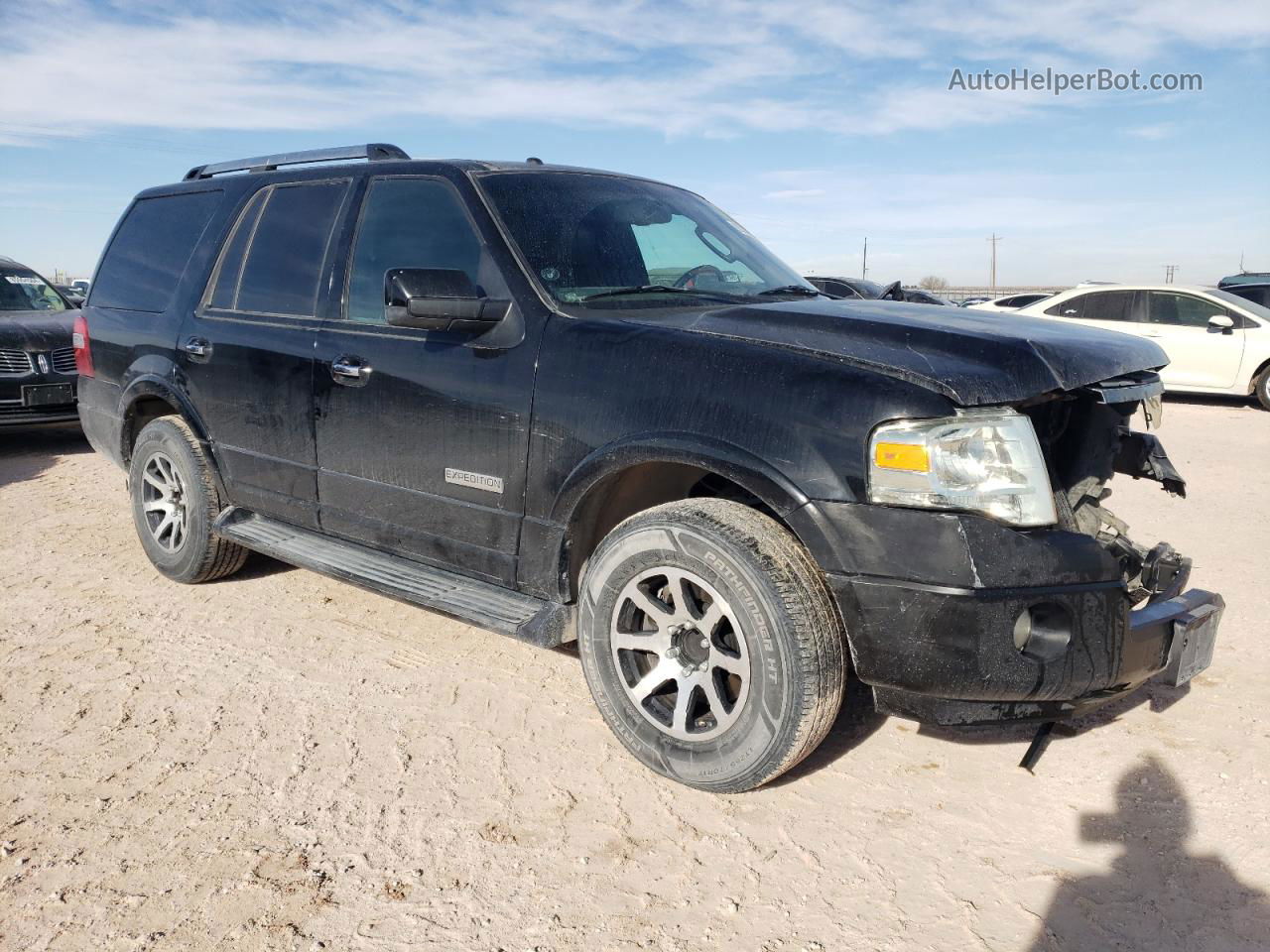 2007 Ford Expedition Limited Черный vin: 1FMFU19577LA49767