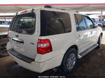 2007 Ford Expedition Limited White vin: 1FMFU19577LA77312