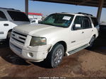 2007 Ford Expedition Limited White vin: 1FMFU19577LA77312