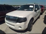 2008 Ford Expedition Limited White vin: 1FMFU19578LA06600