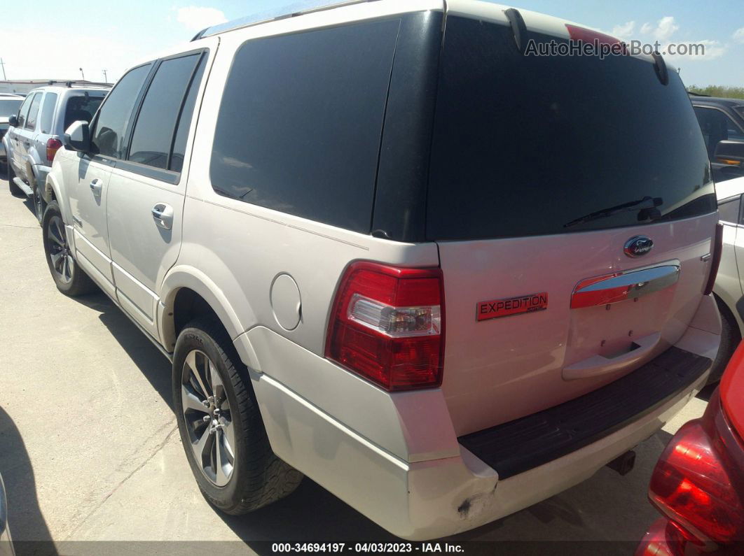 2008 Ford Expedition Limited White vin: 1FMFU19578LA06600